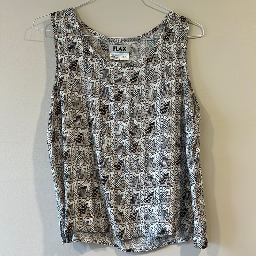 Flax Rayon Tank Top